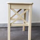 Wooden side table.