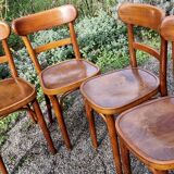 4 Horgen-Glarus bistro chairs 30s