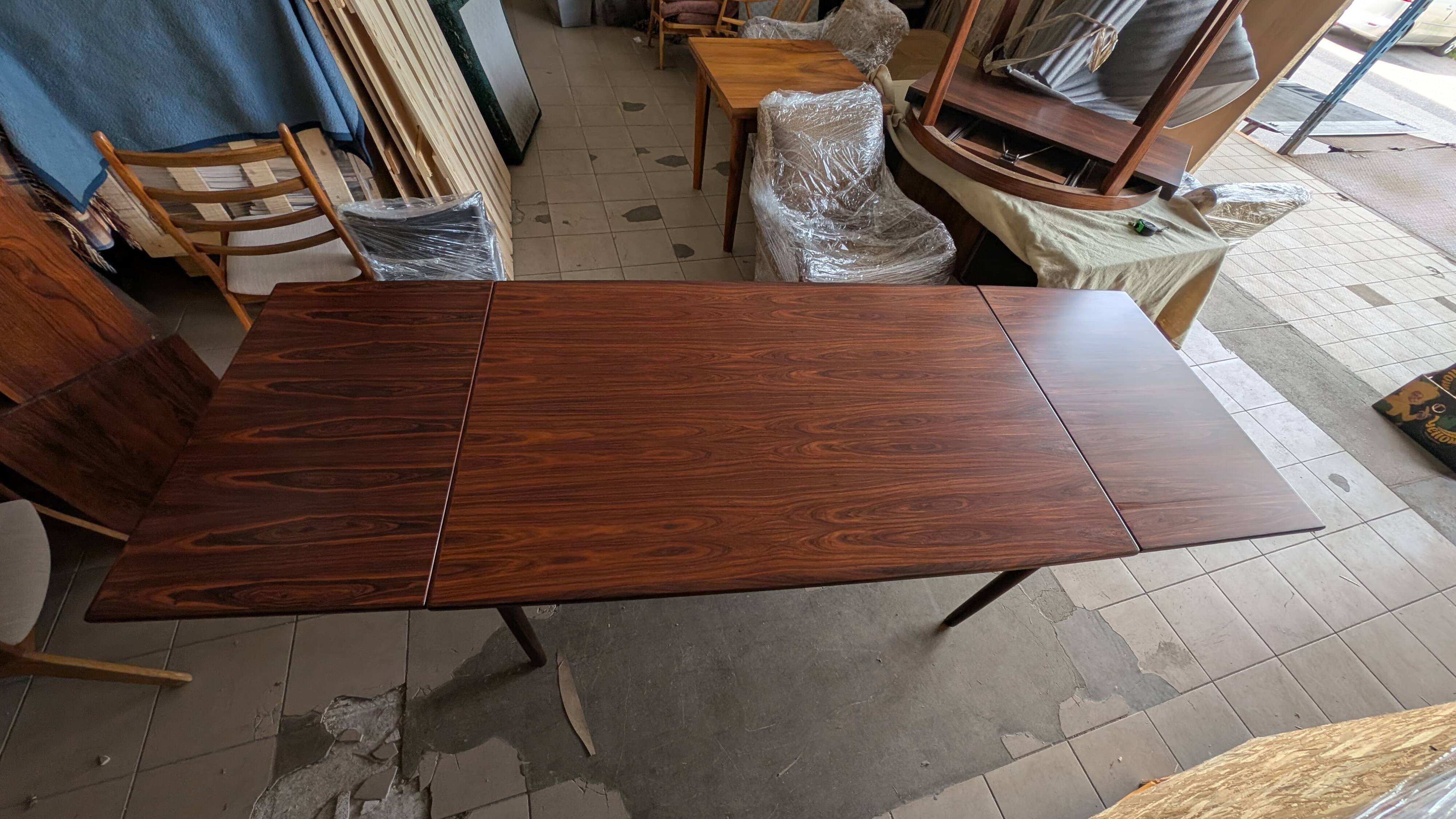 Rosewood table, Denmark, 1960s