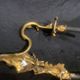A pair of gilt bronze wall sconces in the chinese style - louis xv style