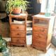 Paire de commodes vintage