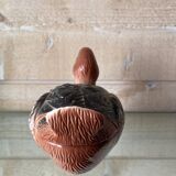 Michel Caugant duck terrine pot in ceramic.