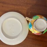 Colorful tea set from Vallauris