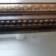 Antique mirror Louis Philippe, fireplace mirror, vintage French, 61 cm x 49 cm