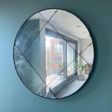 Industrial round mirror