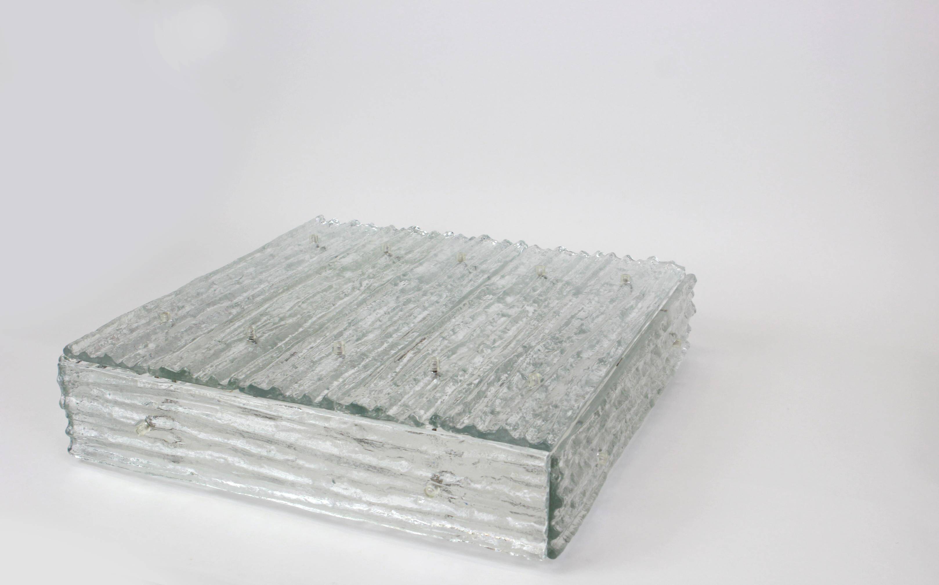 Murano glass ceiling lights by Kalmar, Austria, 1960s.