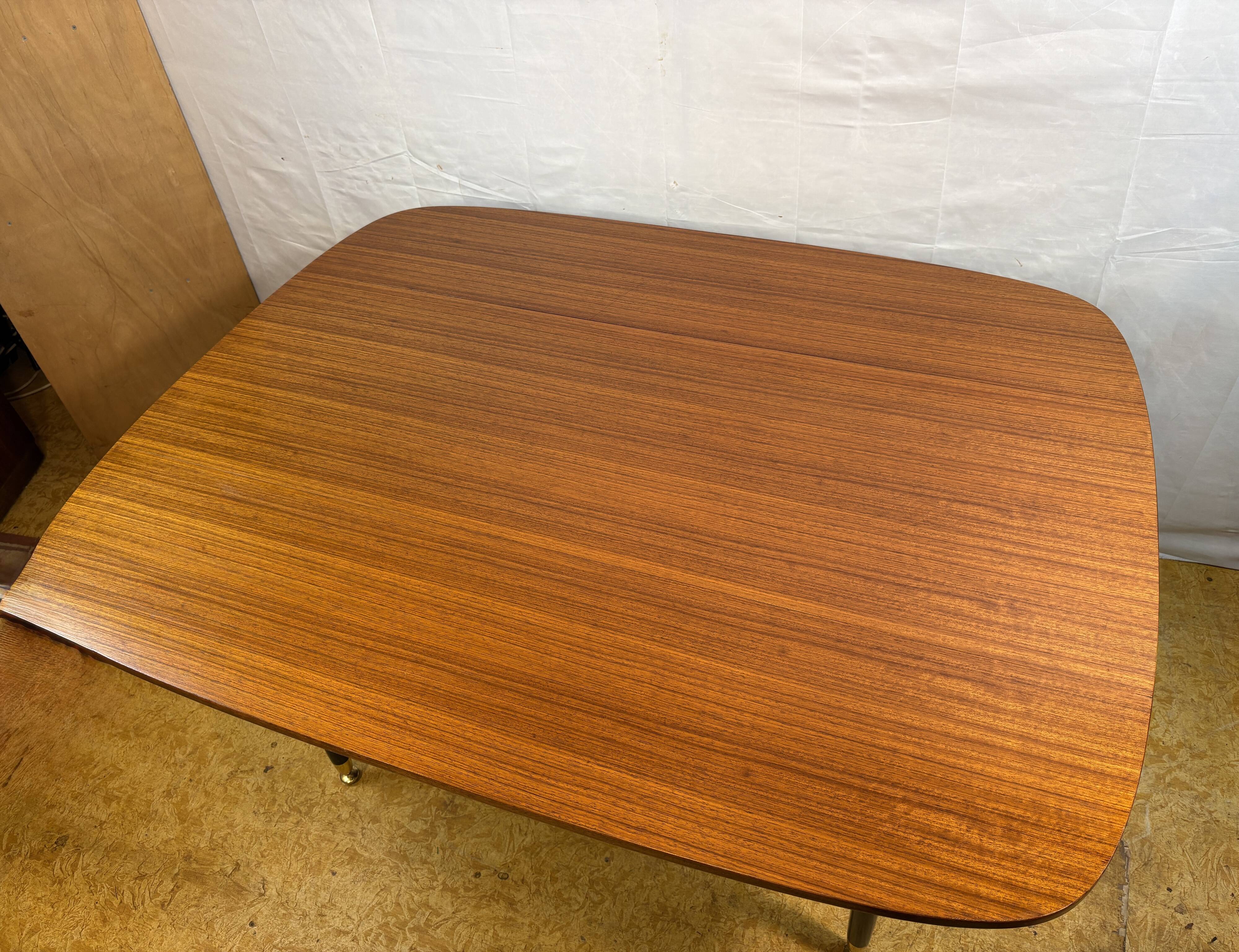 Mid Century Retro Vintage Teak & Tola Extending fold out Dining Table GPlan