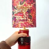 Bohostyle vintage cordless lamp suitable for balcony.