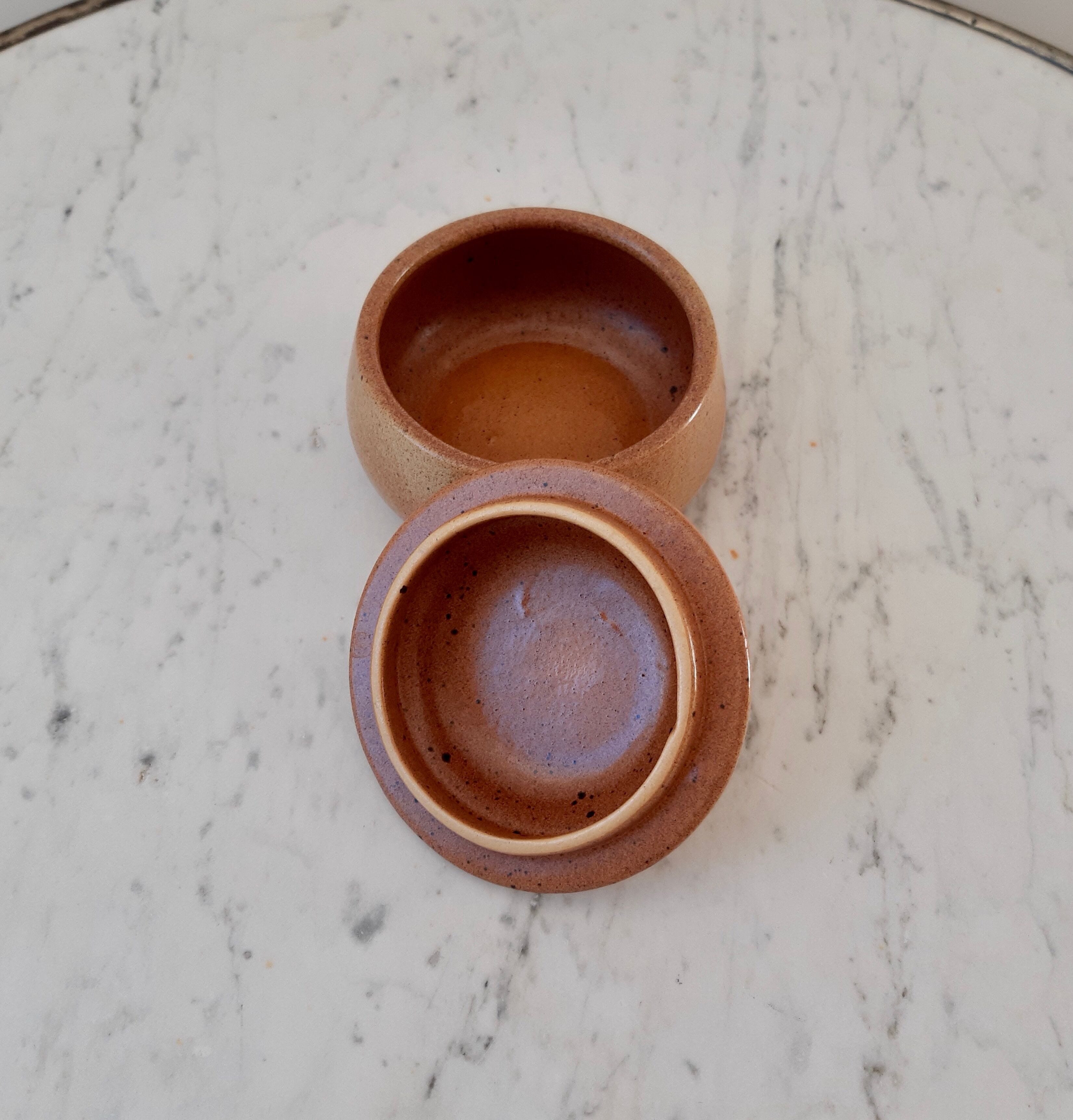 Small sandstone pot