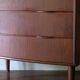 Danish teak chest of drawers signed by Holger Georg Jensen, 1960s