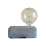 Lampe en béton