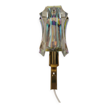 Availight applique murale, verre transparent, effet arc-en-ciel hassel & teudt