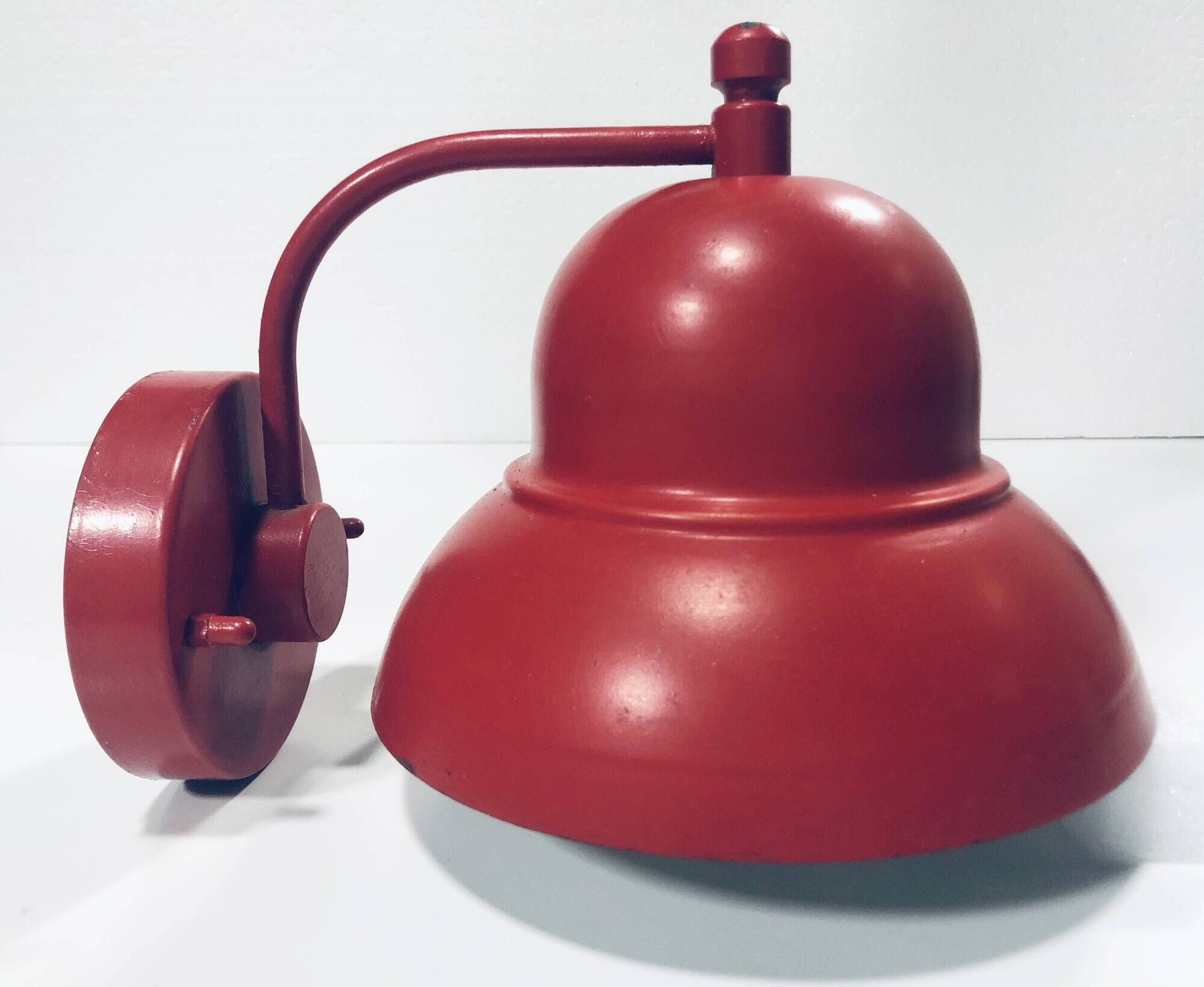 Vintage Industrial Wall Light • Bell • Indoor/Outdoor • 1960