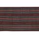 Vintage Turkish rug from Oushak, hand-woven 131x395 cm