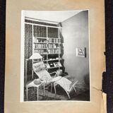 Original photo of furniture by Bruno Mathsson / Sweden - 1945