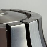 Vintage metal pendant attributed to Elio Martinelli for Martinelli Luce, Italy, 1960s.