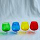 Verres colorés