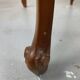 Vintage Louis XV style nesting tables in cherry wood
