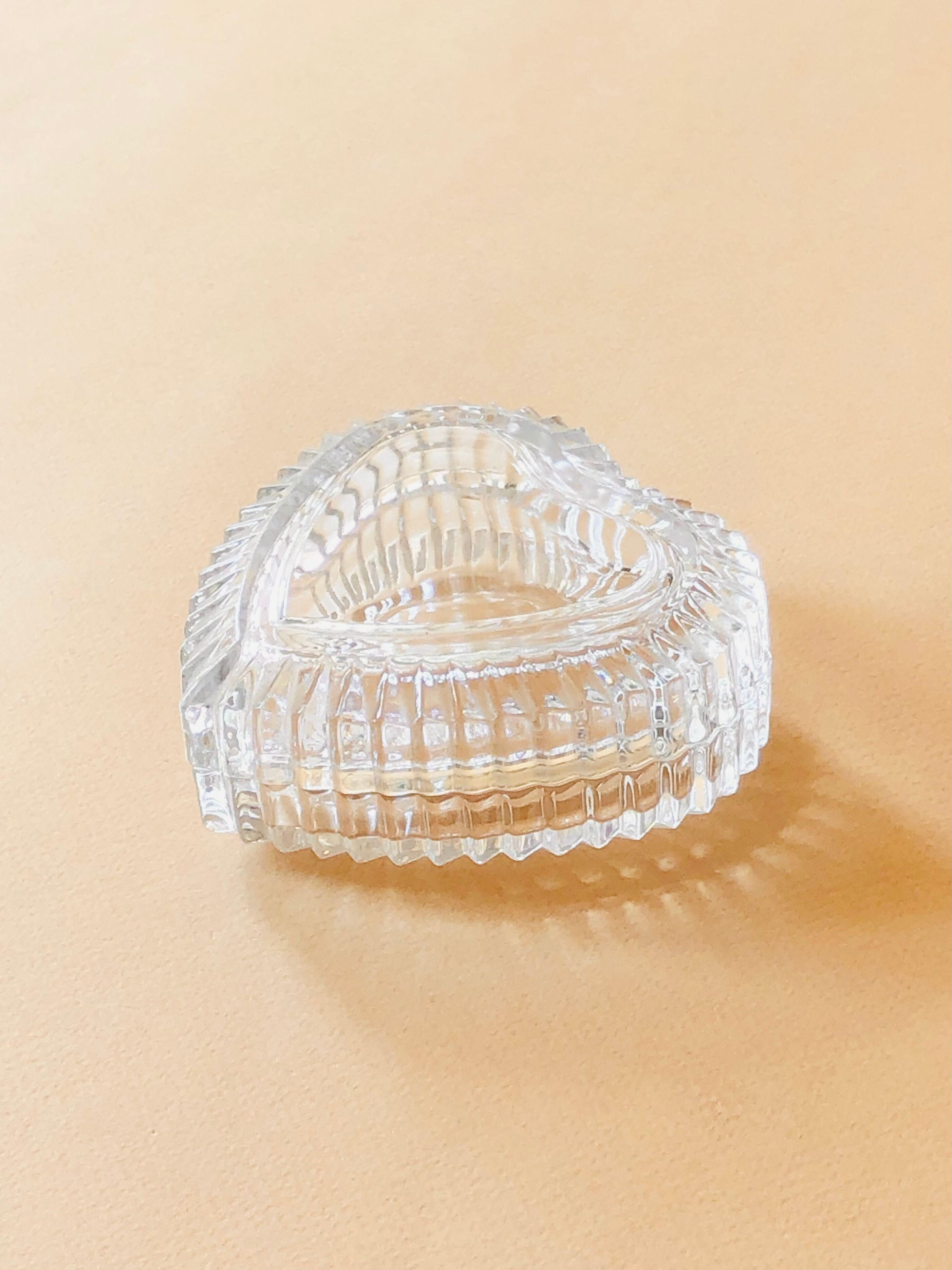 Arques crystal heart jewelry box