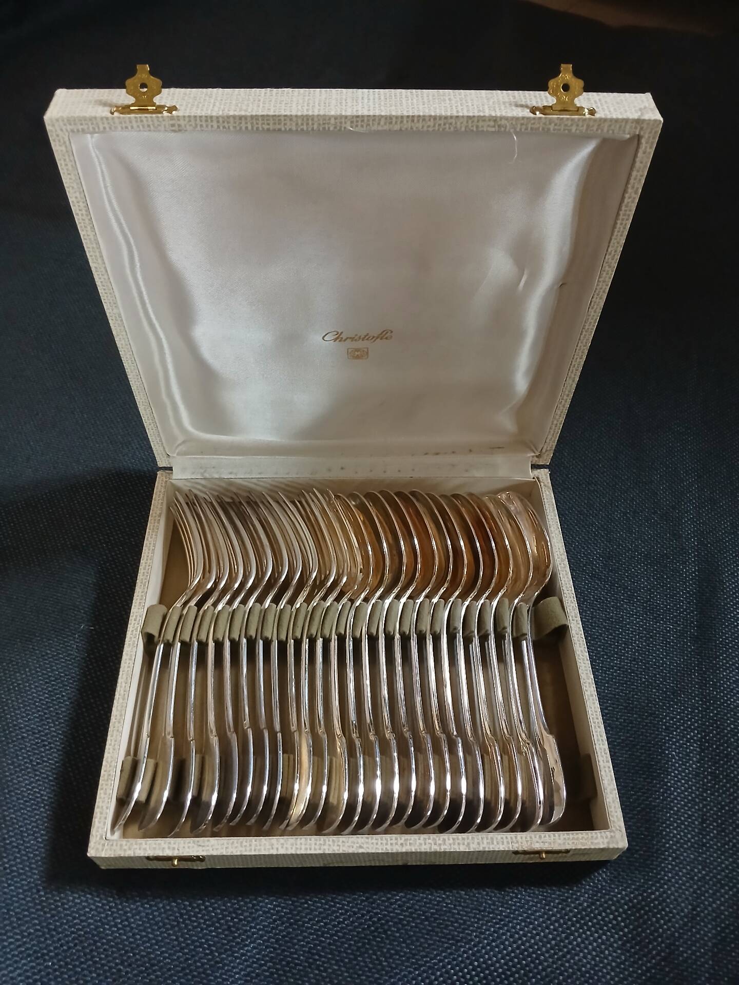 24-piece cutlery set Christofle