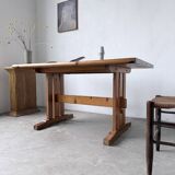 Mountain furniture table made of solid pine