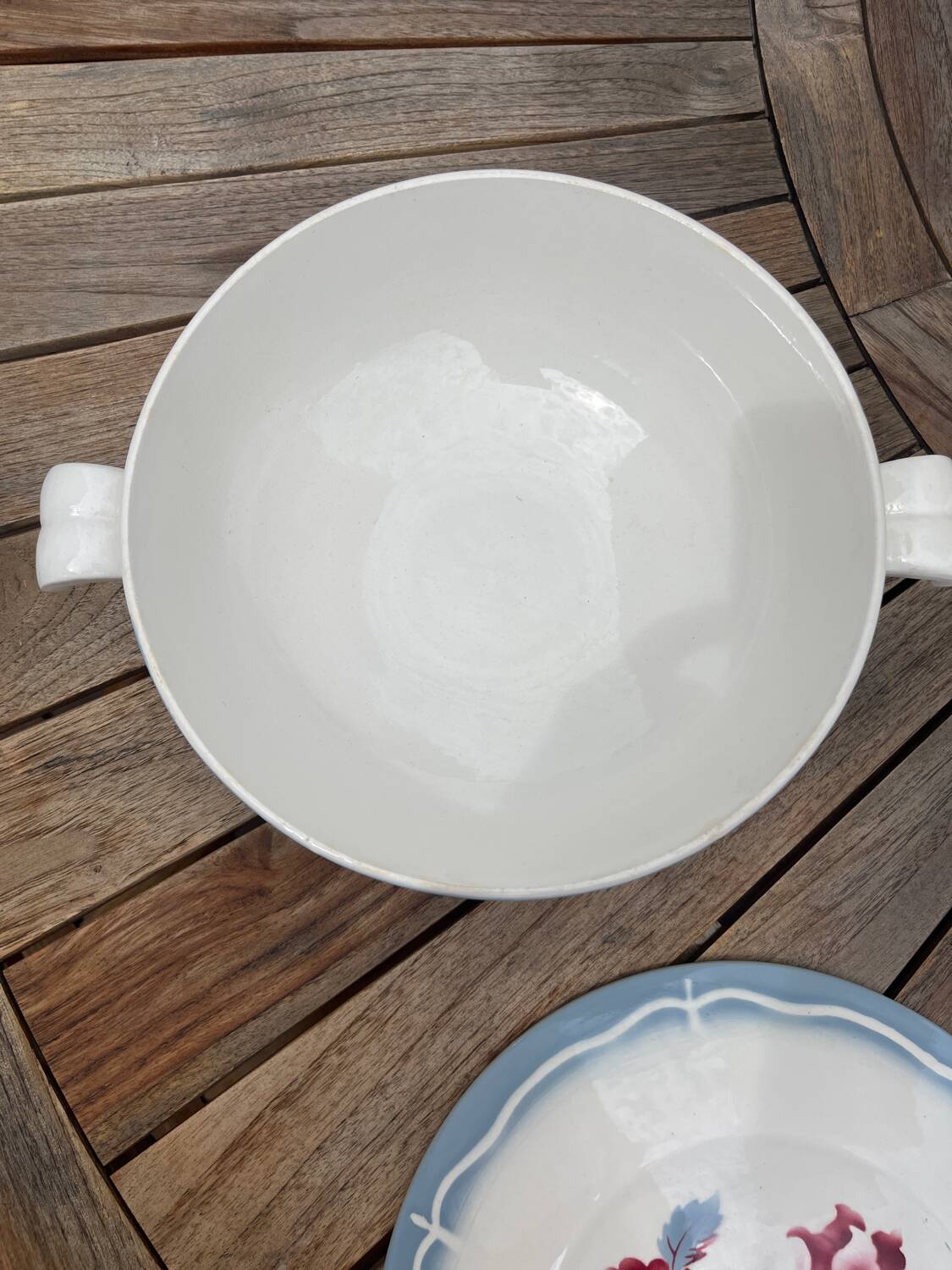 Digoin Sarreguemines soup tureen