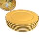 15-piece Provençal ceramic tableware and salad bowl set from the 20th century.