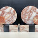 Art Deco marble bookends