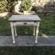 Ancient small farm kitchen table 1940