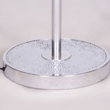 Restored Bauhaus Floor Lamp, Hynek Gottwald, Chrome-plated Steel, Czechia