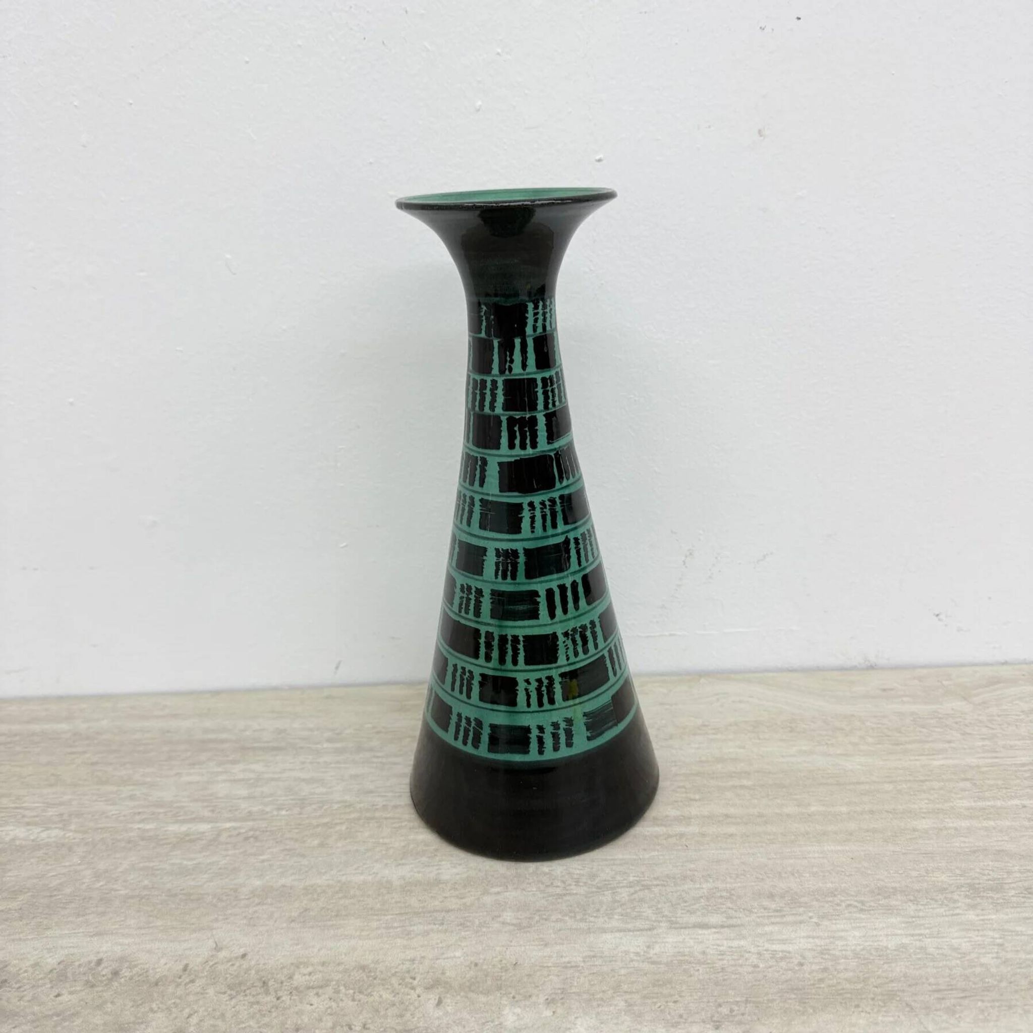Italian ceramic vase from Bitossi, 1970s