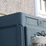 Renovated antique display cabinet