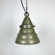Green Industrial Aluminium Hanging Lamp, 1970s