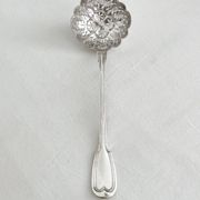 Christofle silver-plated metal sugar shaker spoon