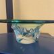 Glass fruit bowl
