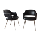 Paire de fauteuils conference