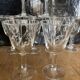 Set de 10 verres à vin gravés
