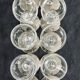 Set of 10 white wine glasses in Baccarat crystal model Saint Rémy