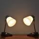 Paire de lampes de table du milieu du siècle années 1970