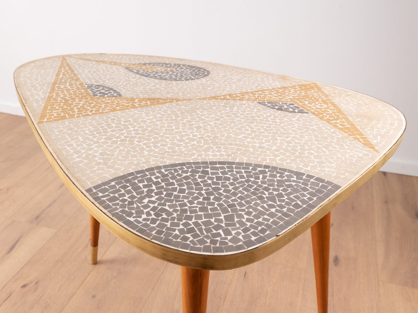 1950s mosaic coffee table