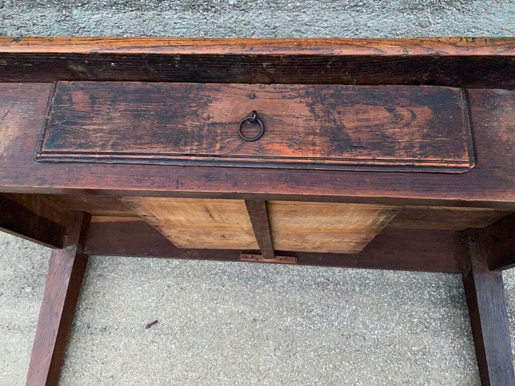 Farm table with 1 drawer