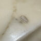 Brass and marble side table