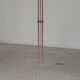 Chrome metal floor lamp opaline triplex Lidokov ex Czechoslovakia
