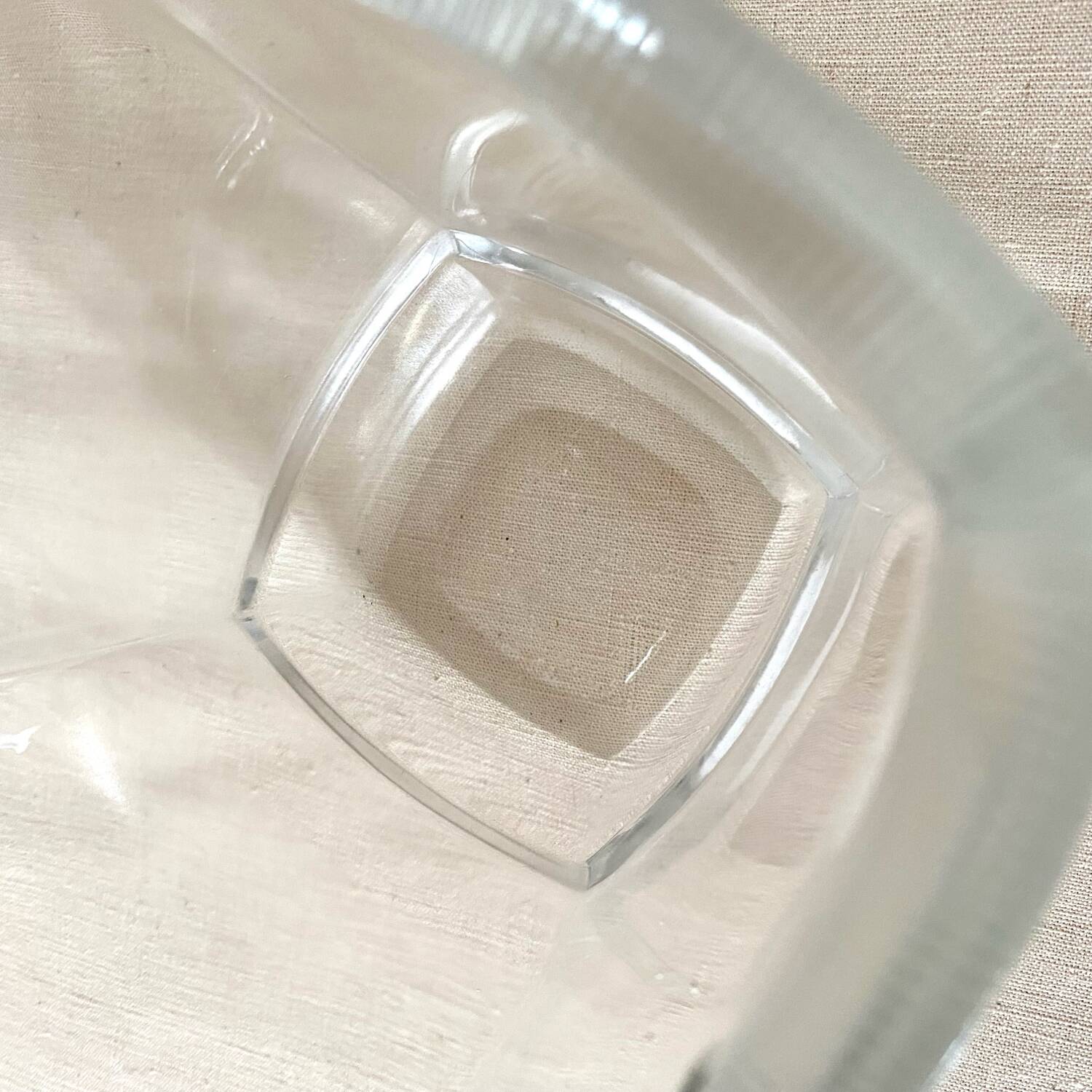 Strömbergshyttan vintage glass and stainless steel ice bucket