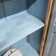 library / glass cabinet