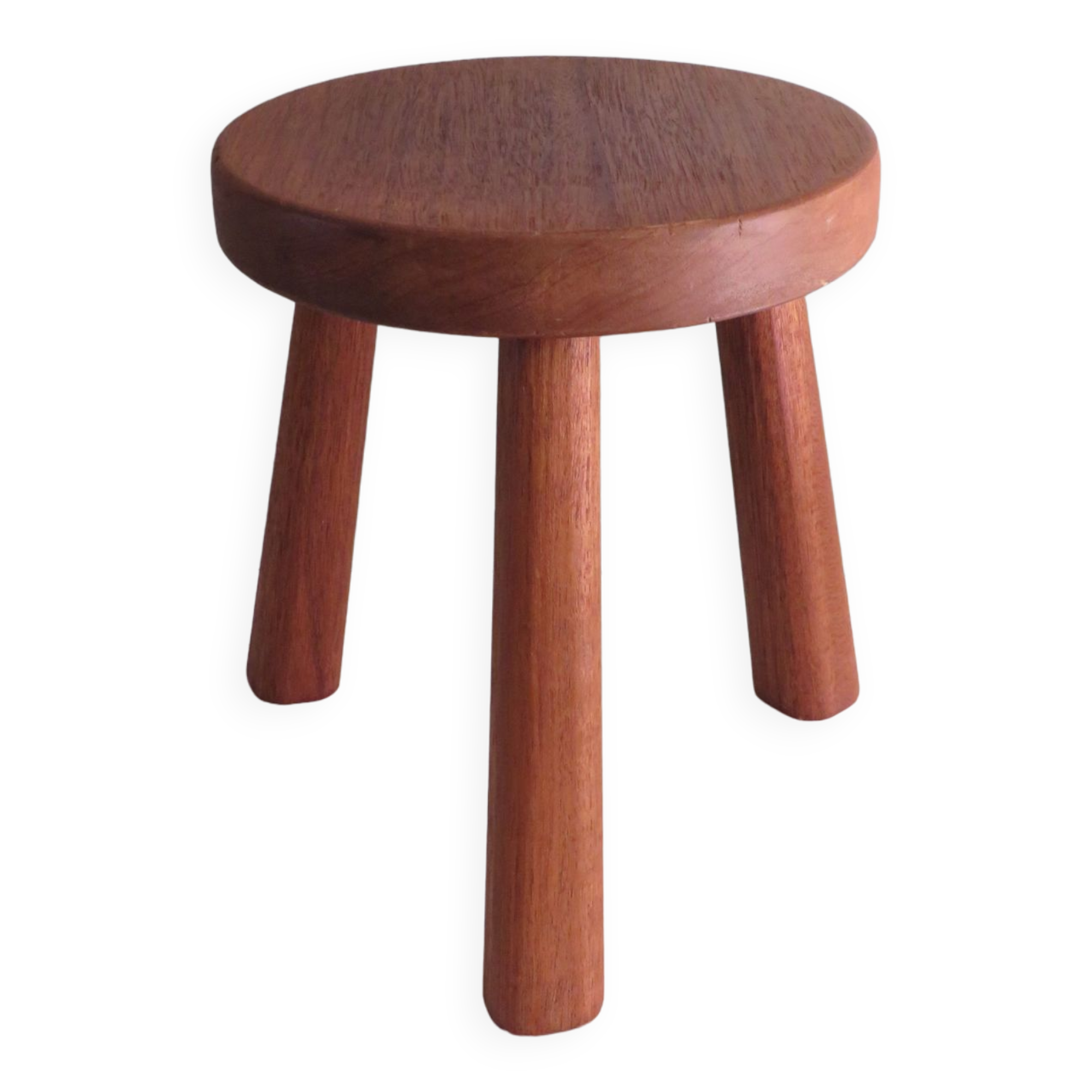 Wooden tripod stool France 1960