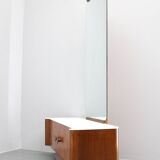1940s Jindrich Halabala Mirror Cabinet ,Czechoslovakia