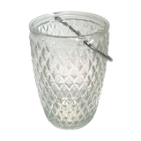 Pineapple glass ice bucket