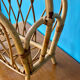 Porte-revue rotin bambou vintage