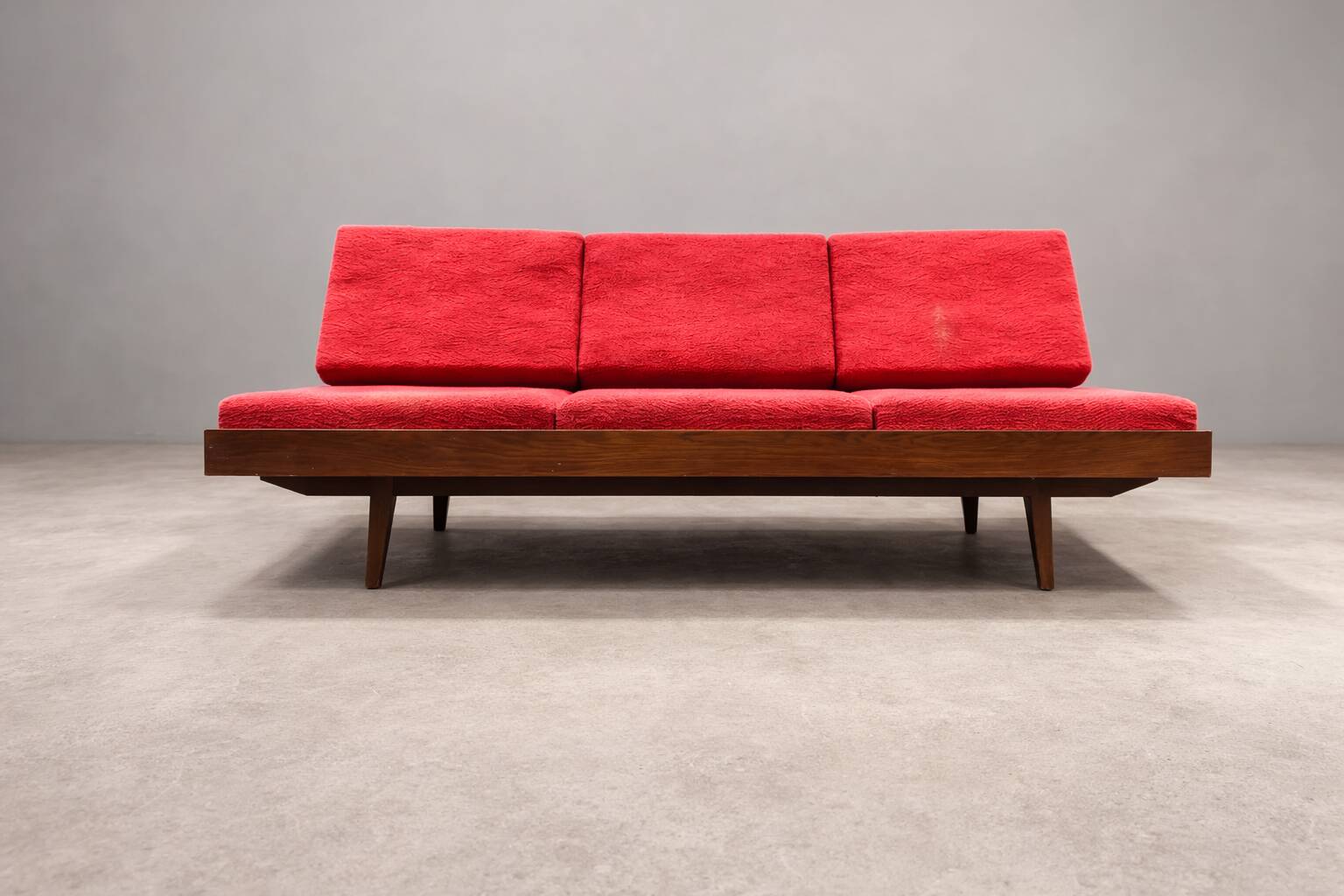 Mid-century folding sofa bed by Jitona, Czechoslovakia, 1970s